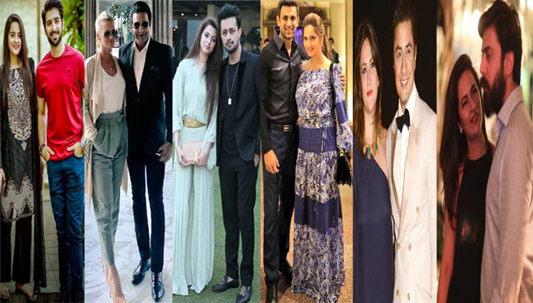 Stylish celebrity couples pf Pakistan