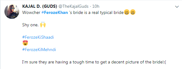 Feroze Khan's Wedding