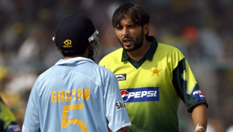 Afridi and Gambhir